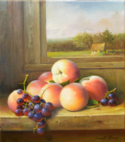 Red Grapes and Peaches